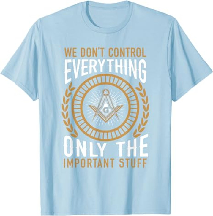 Fraternal Freemasonry Square Compass T-Shirt