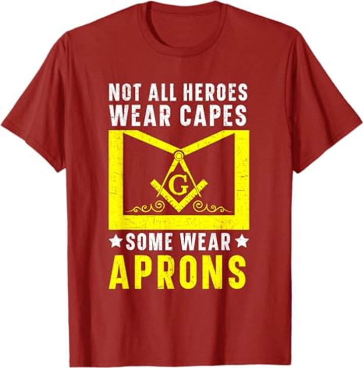 Masonic Freemasonry Square & Compass Fraternal T-Shirt
