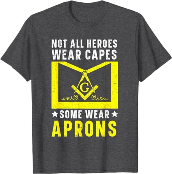 Masonic Freemasonry Square & Compass Fraternal T-Shirt