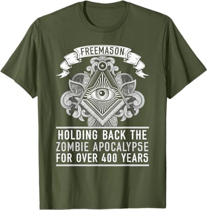 Freemason Square & Compass Masonic Fraternal T-Shirt