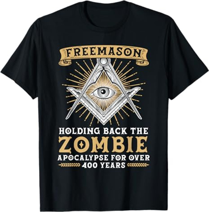 Freemason Square and Compass Masonic Fraternal T-Shirt