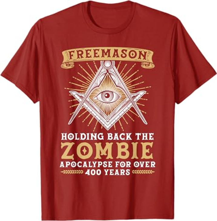 Freemason Square and Compass Masonic Fraternal T-Shirt