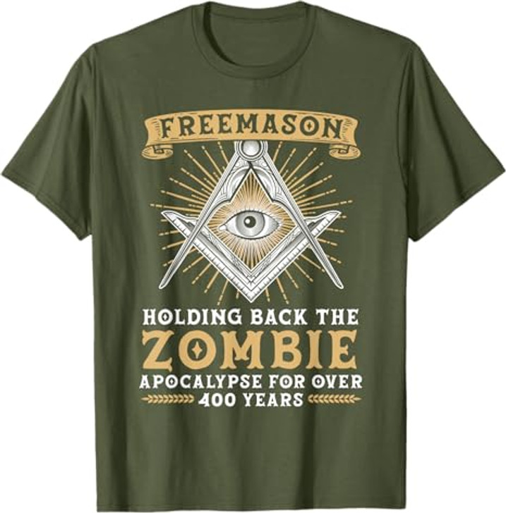 Freemason Square and Compass Masonic Fraternal T-Shirt