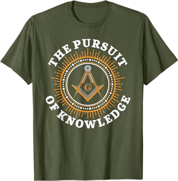 Masonic Freemason Fraternal Square & Compass T-Shirt