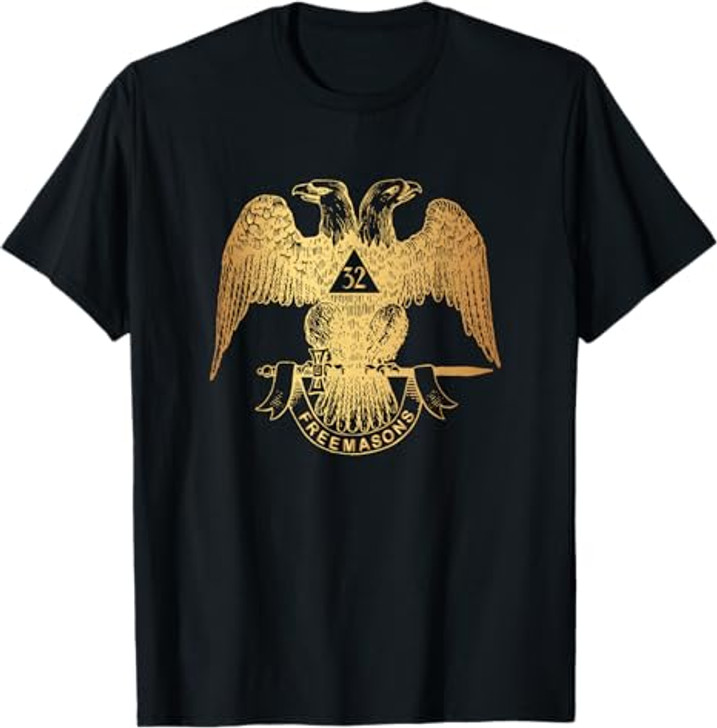 Scottish Rite Eagle 32nd Degree - Freemason Gifts for Men T-Shirt