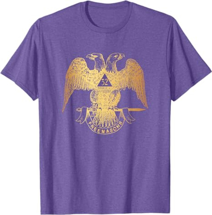 Scottish Rite Eagle 32nd Degree - Freemason Gifts for Men T-Shirt