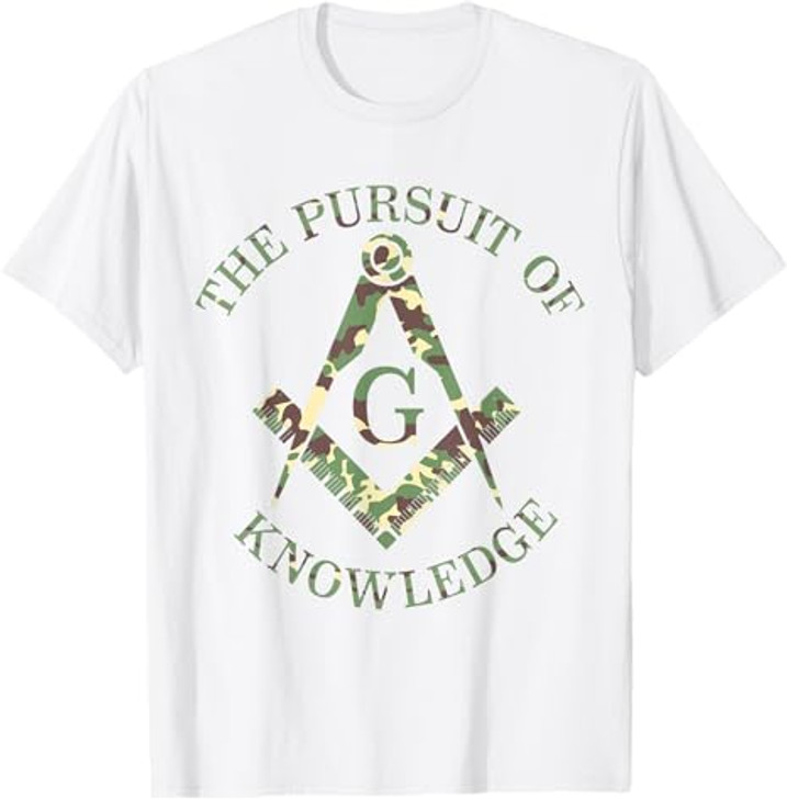 Mason Masonic Camo Freemason T-Shirt
