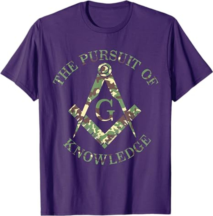 Mason Masonic Camo Freemason T-Shirt