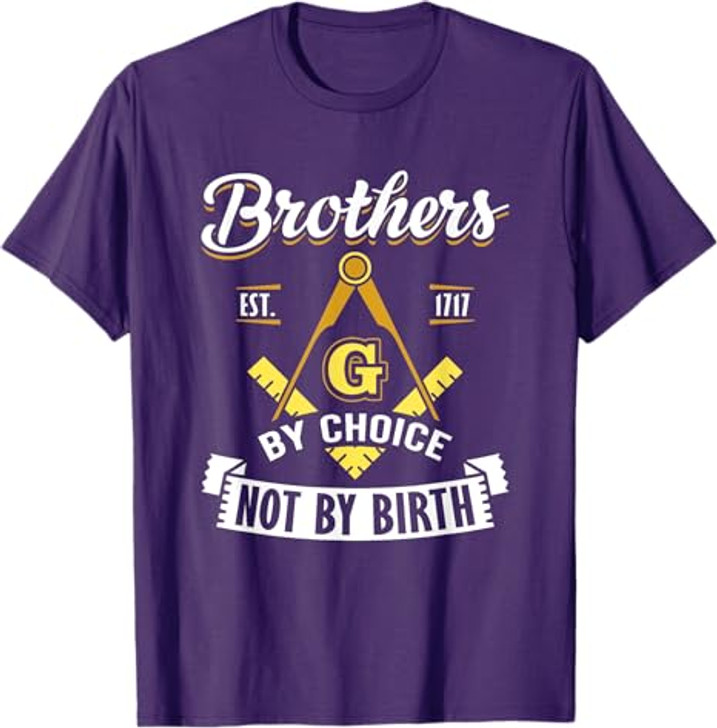 Brothers Masonry Masonic Freemason Freemasonry Mason T-Shirt