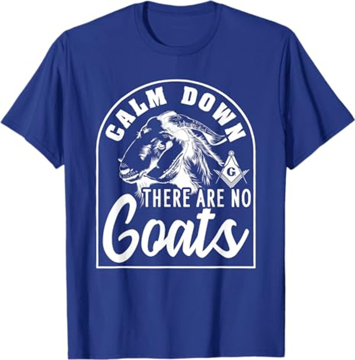 Freemasonry Goat Conspiracy Design T-Shirt
