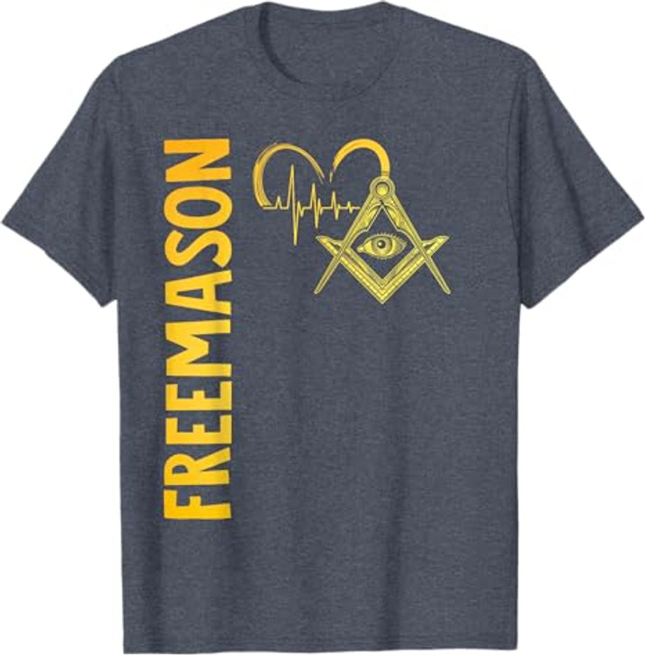 Masonic Freemasonry Fraternal Square Compass Freemasonry T-Shirt