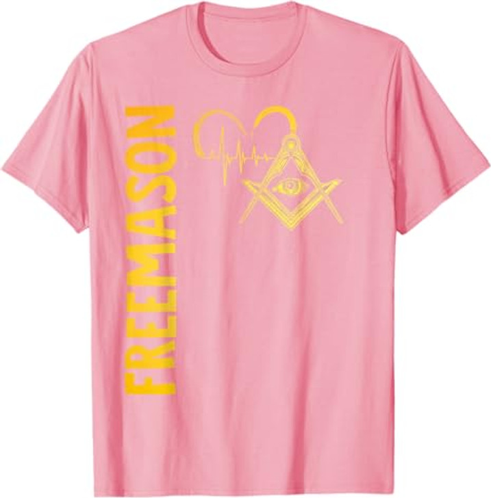 Masonic Freemasonry Fraternal Square Compass Freemasonry T-Shirt