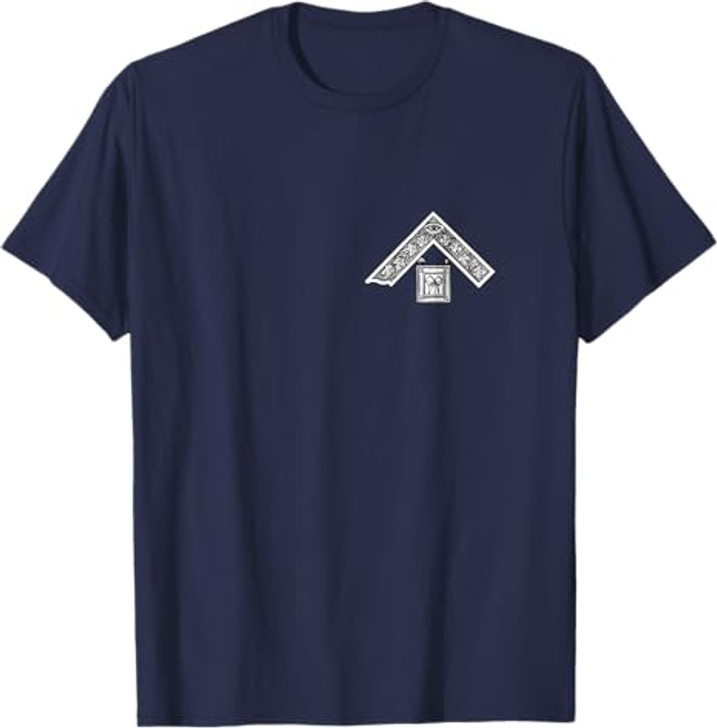 Masonic past master jewel symbol - Master mason Freemasonry T-Shirt
