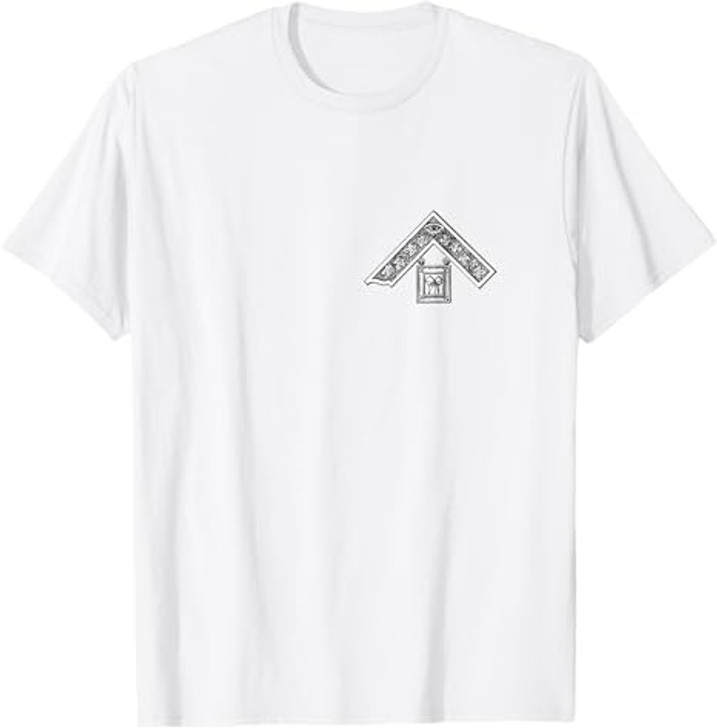 Masonic past master jewel symbol - Master mason Freemasonry T-Shirt