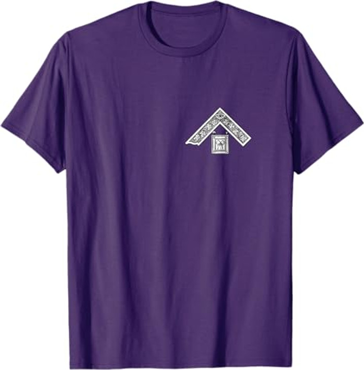 Masonic past master jewel symbol - Master mason Freemasonry T-Shirt