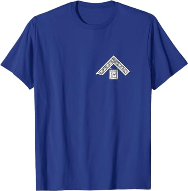 Masonic past master jewel symbol - Master mason Freemasonry T-Shirt