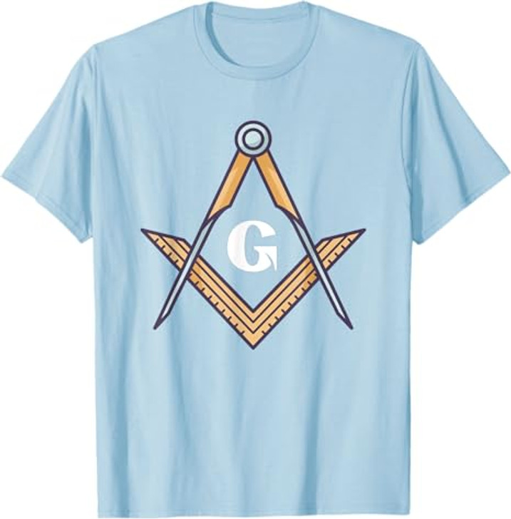 Masonic Square and Compass Freemason T-Shirt