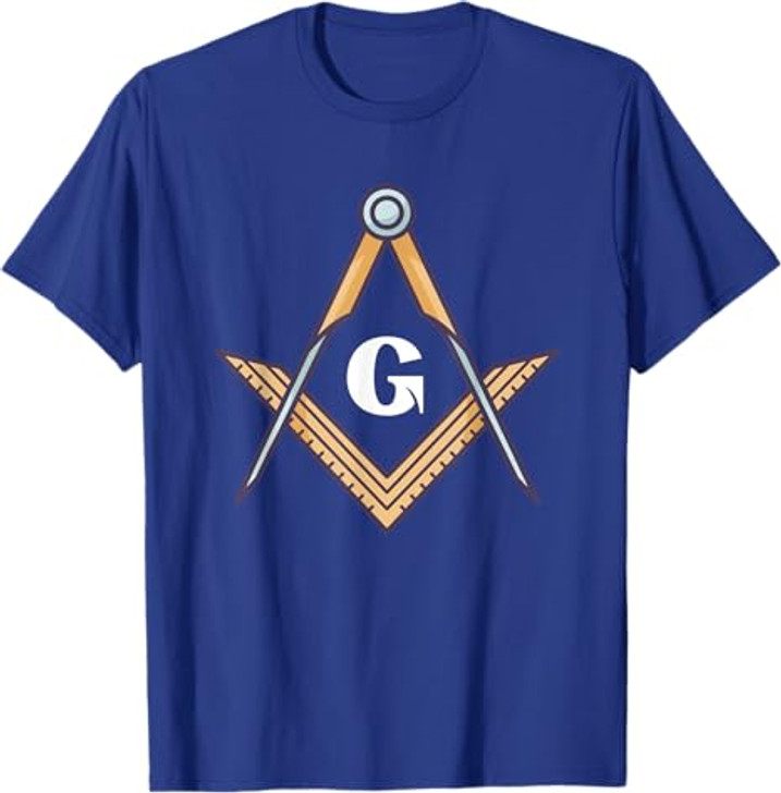 Masonic Square and Compass Freemason T-Shirt