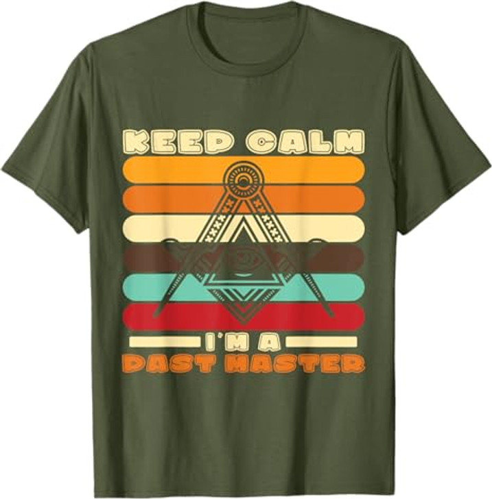 Im A Past Master Freemason Masonic Master Masons Freemasonry T-Shirt