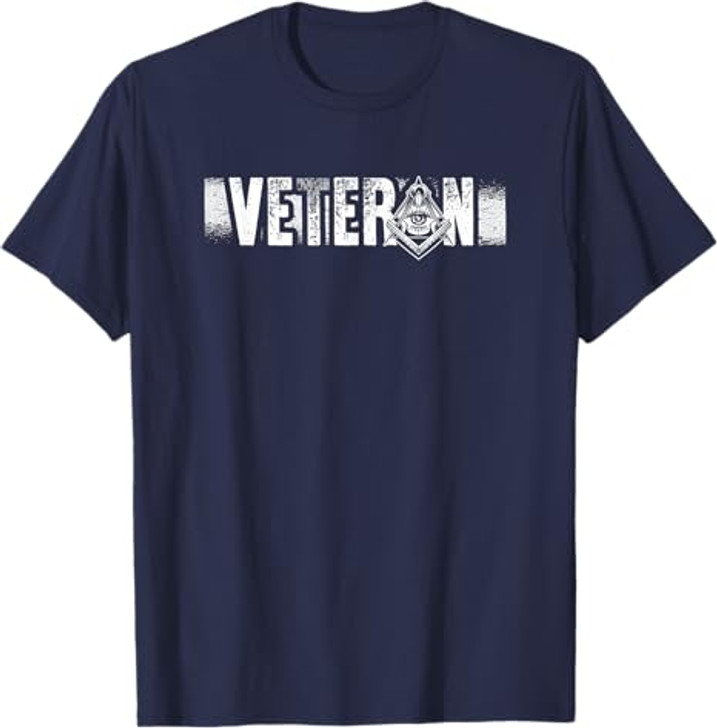 Veteran Freemasons Masonry Freemasonry Masonic Freemason T-Shirt