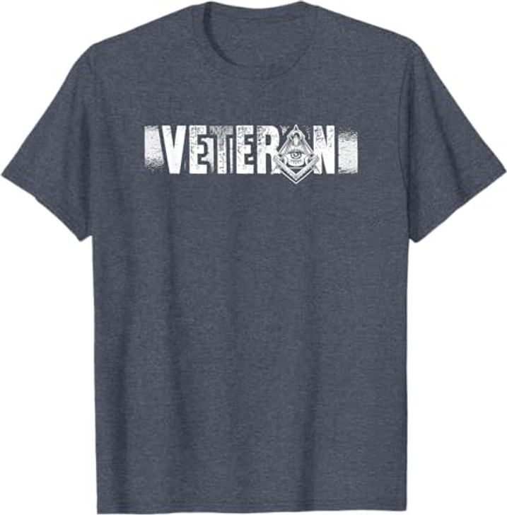 Veteran Freemasons Masonry Freemasonry Masonic Freemason T-Shirt