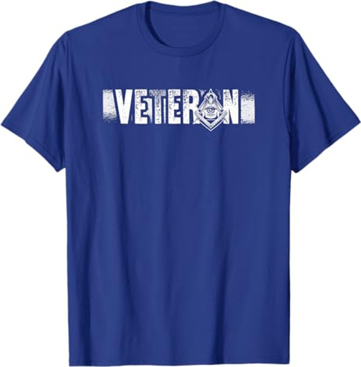 Veteran Freemasons Masonry Freemasonry Masonic Freemason T-Shirt