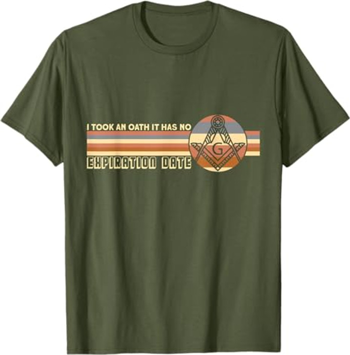 I Took an Oath Masonic Freemason Master Mason T-Shirt