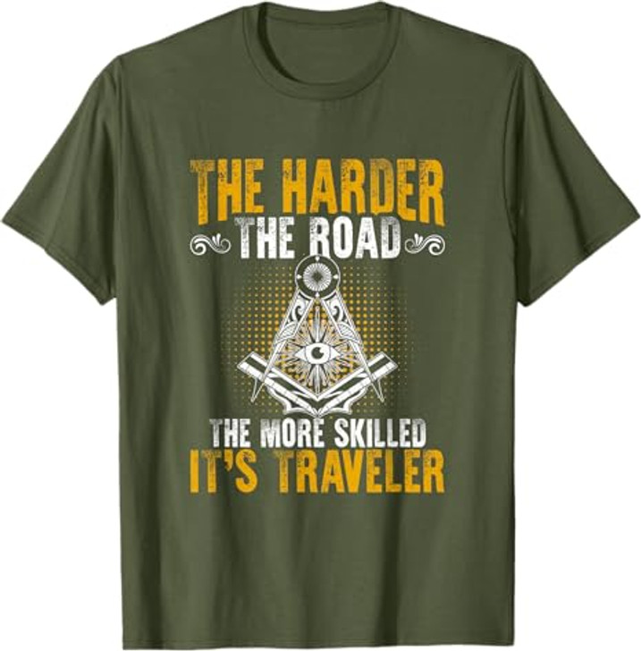 It's Traveler Masonry Freemasonry Masonic Freemason T-Shirt