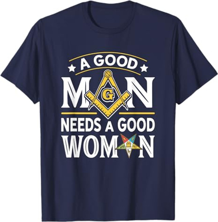 Freemasons OES Woman Masonry Masonic Freemason Freemasonry T-Shirt