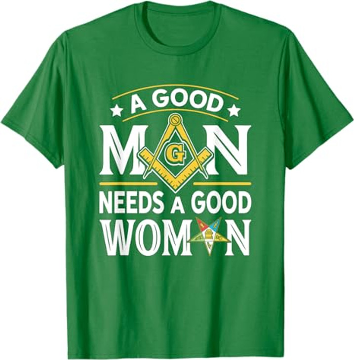 Freemasons OES Woman Masonry Masonic Freemason Freemasonry T-Shirt