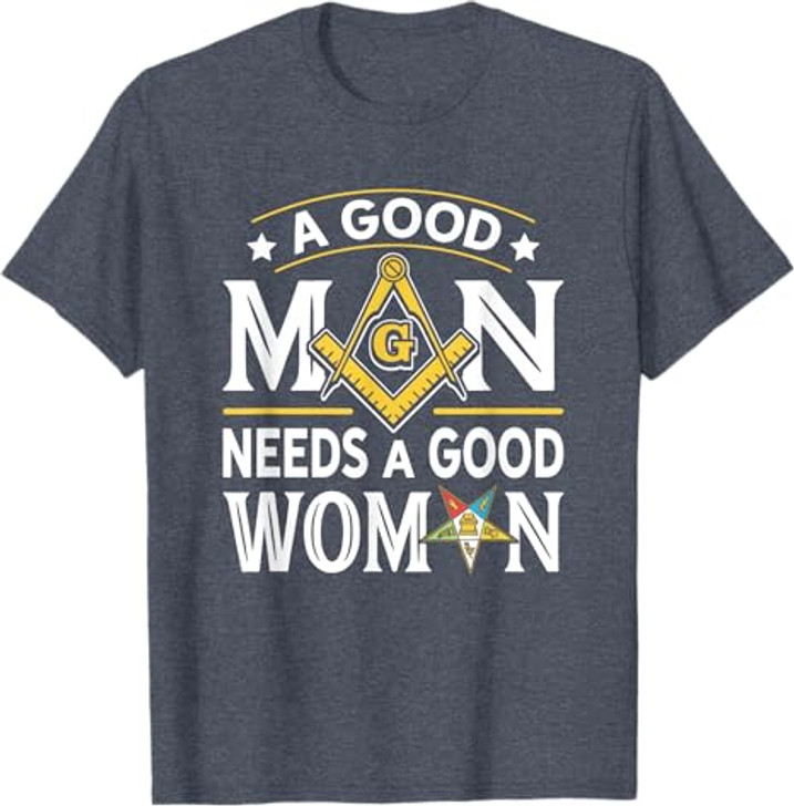 Freemasons OES Woman Masonry Masonic Freemason Freemasonry T-Shirt