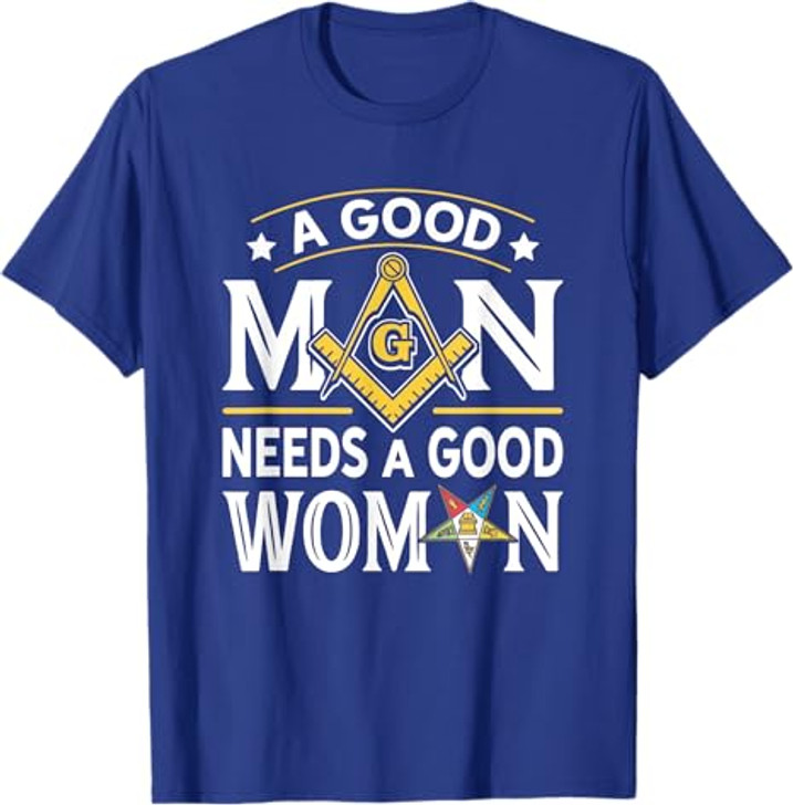 Freemasons OES Woman Masonry Masonic Freemason Freemasonry T-Shirt