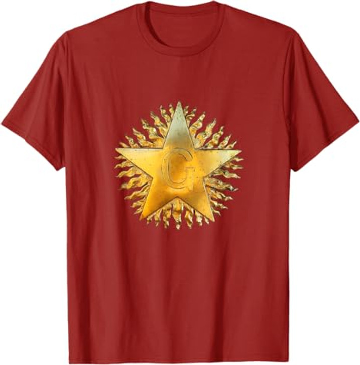 Masonic Blazing star symbol - Scottish rite Freemasonry T-Shirt