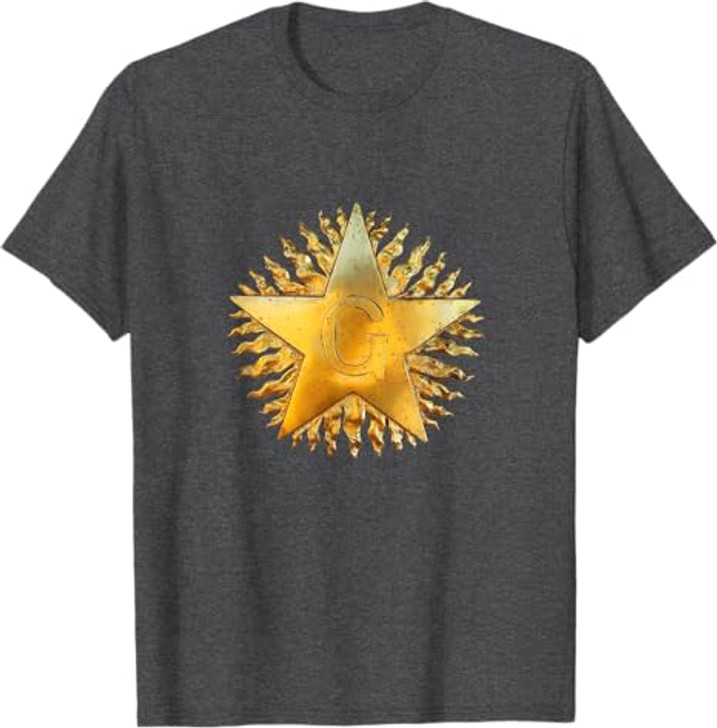 Masonic Blazing star symbol - Scottish rite Freemasonry T-Shirt