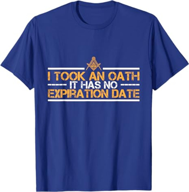 I Took an Oath Master Mason Freemasonry Masonic T-Shirt