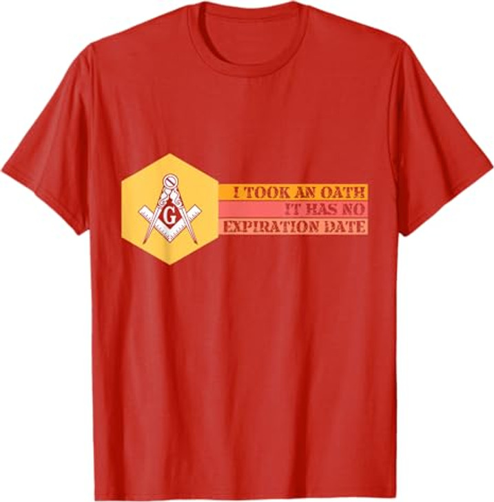 I Took an Oath  Freemasonry Master Mason Masonic T-Shirt