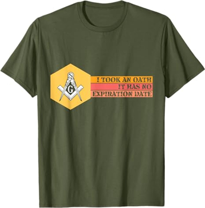 I Took an Oath  Freemasonry Master Mason Masonic T-Shirt