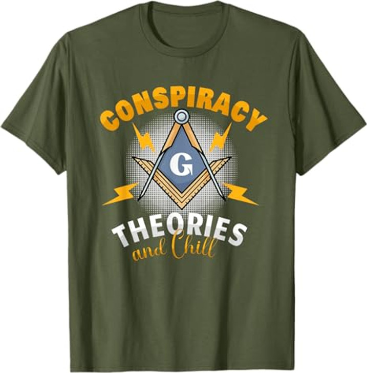 Conspiracy Theories Conspiracy Theorist Freemasonry T-Shirt