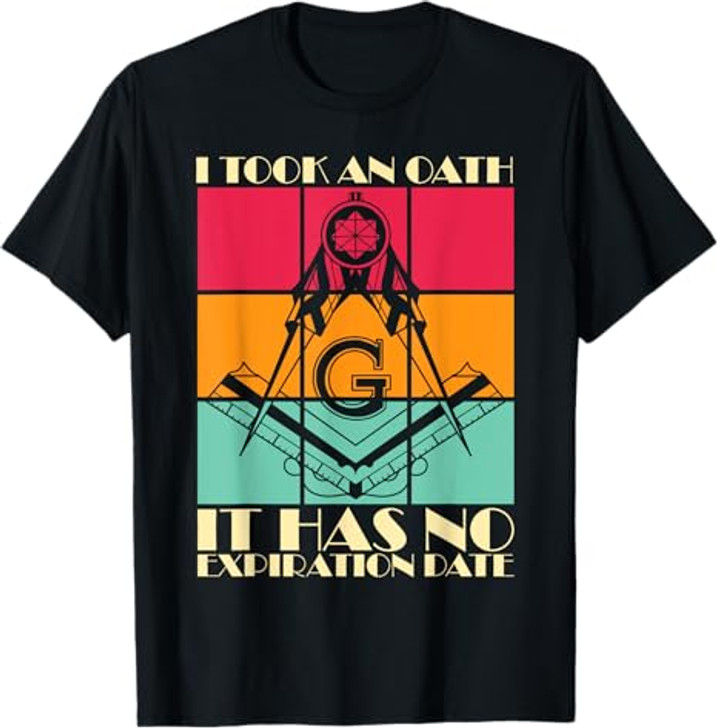 I Took An Oath Freemason Master Mason Freemasonry T-Shirt
