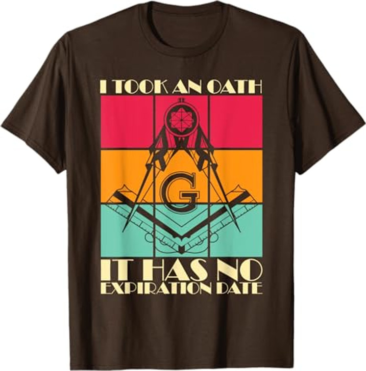 I Took An Oath Freemason Master Mason Freemasonry T-Shirt