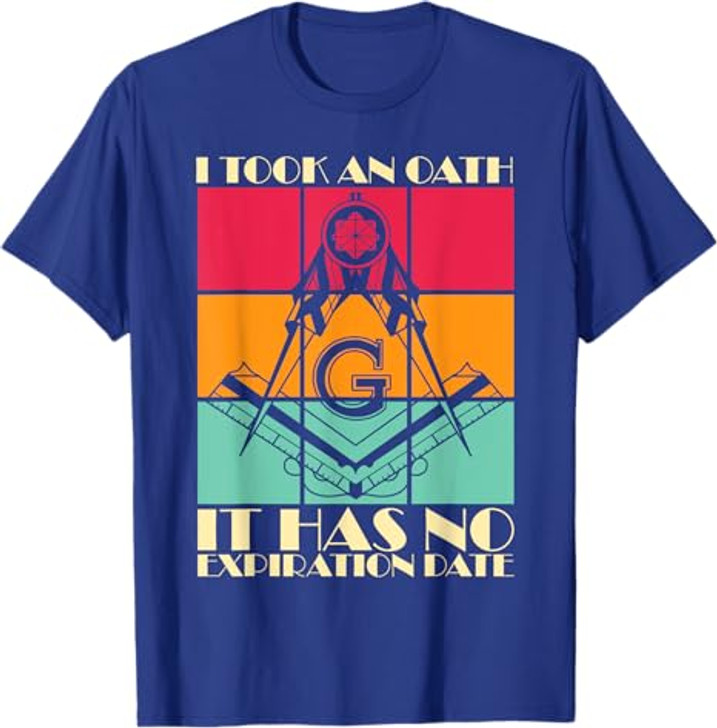 I Took An Oath Freemason Master Mason Freemasonry T-Shirt