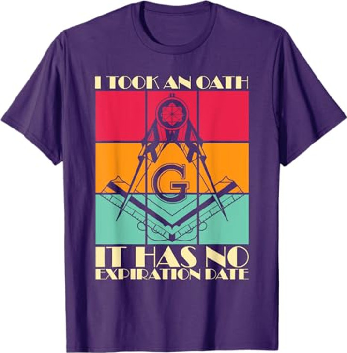 I Took An Oath Freemason Master Mason Freemasonry T-Shirt