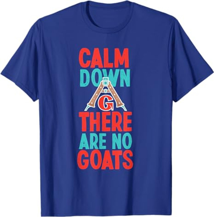 Goat Conspiracy Freemasonry Design T-Shirt