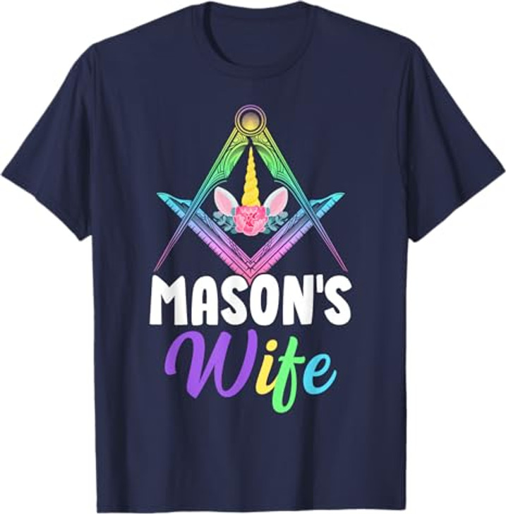 Mason's Wife Freemason Masonic Master Freemasonry T-Shirt