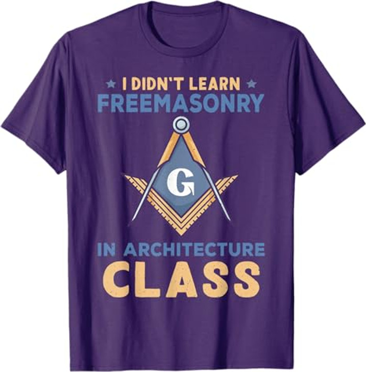 Freemasonry Design For Architects And Masons T-Shirt