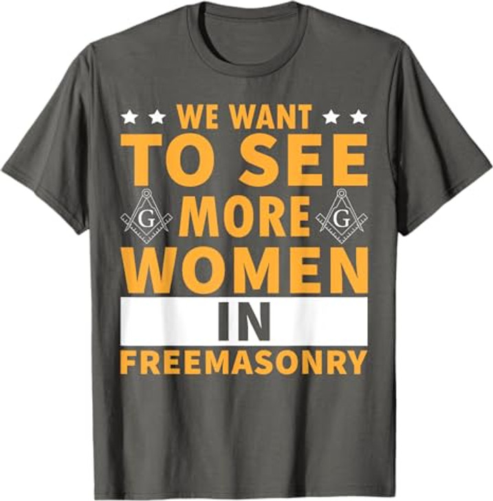 Freemasonry Design For Fraternity Builder And Member T-Shirt