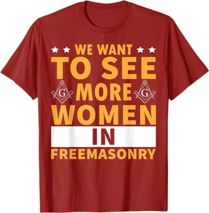 Freemasonry Design For Fraternity Builder And Member T-Shirt