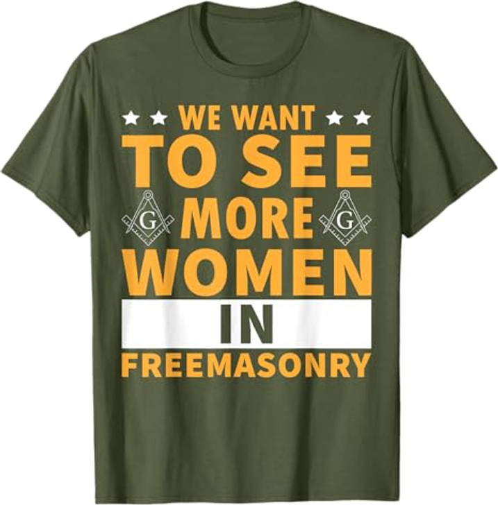 Freemasonry Design For Fraternity Builder And Member T-Shirt