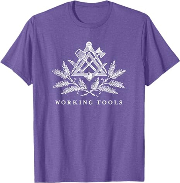 Working Tools - Mason, Masonic - Freemason T-Shirt T-Shirt