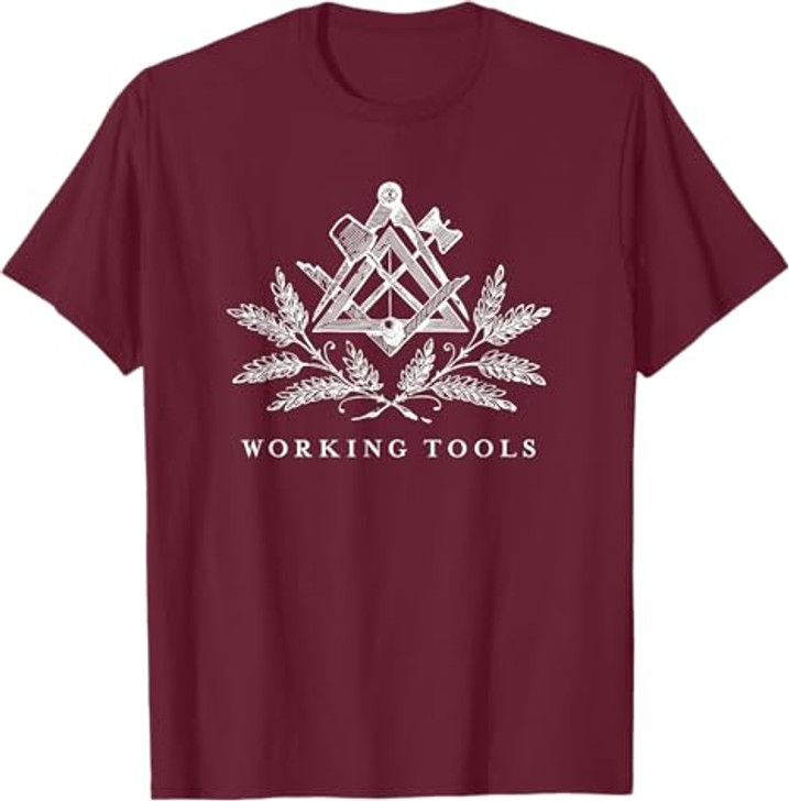 Working Tools - Mason, Masonic - Freemason T-Shirt T-Shirt